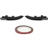 Generic Kit Diffusore Labbro Laterale Paraurti Posteriore Nero Lucido per Serie 4 G22 G23 M Sport 2020-2024 Migliora L'aerodinamica, Materiale ABS Resistente per gli Appassionati di Auto
