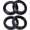 XRDKJ 33x45x8/10.5 33 * 45 Paraolio forcella anteriore 33 45 Parapolvere for SUZ* RV125 VAN VAN RV 125 03-09 51153-05F10 BURMAN 200(2pcs seal 2pc cover)
