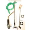 Generico Kit Rubinetto Benzina Realizzato per Vespa 50 Special N L R 125 Pimavera ET3 Completo di Asta -Tubo Carburante - Filtro Carburante completo di chiave di montaggio D.32