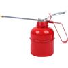 F Fityle Can Pompa per pump a mano Pump olio dritte per olio lungo ugello di lubrificazione per ugello per lubrificare la lattina di, Red Metal Can, 500 Ml