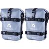 ARMOURAIN Borsa Da Parafango Per Moto, Borsa Da Coda E Laterale In PVC Impermeabile, Montaggio Su Telaio, Per La Maggior Parte Delle Moto, 12L (6L*2)
