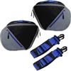 tusgt Borse Laterali Moto Per Tracer 9 GT Per TRACER 9GT Per Tracer9 Per Tracer900 Borse Da Viaggio Per Moto Nero Interno Espandibile(1 Pair Blue)