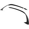 WLNWERDPKK Anteriore Labbro paraurti 3 Pezzi Per Classe A W176 Per AMG-Line A45 2015 2016 2017 2018 Spoiler Paraurti Anteriore Nero Lucido Ricambio Per Modanatura Splitter Spoiler Frontali