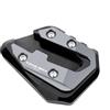 MIDNECMO Per T-max T max Tmax 560 Tmax560 Tech Max TMAX 2020-2024 2025 2026 pad di estensione del cavalletto laterale per moto, piastra di allargamento del cavalletto, accessorio (grigio)