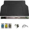farbrothersonline TAPPETO IN GOMMA VASCA BAULE PVC BASE APPOGGIO ANIMALI E OGGETTI 120X80 RESISTENTE AD OLIO-ACQUA COFANO POSTERIORE AUTO COMPATIBILE CON NISSAN Qashqai 1.6 DIG-T Acenta