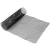 Gevvnss Griglia da corsa in alluminio nero, 100 x 33 cm, griglia a rombo da 4 x 8 | Griglia di protezione universale per radiatore per auto, auto sportive, paraurti, facile da tagliare e resistente alla