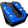 MIDNECMO Per T-max T max Tmax 560 Tmax560 Tech Max TMAX 2020 - 2024 2025 2026 cavalletto laterale per moto, piastra di ingrandimento di supporto, accessorio (blu)