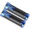 YUEVABDE Manopole Manubrio Per Honda X-ADV 750 2020-2025 Accessori 7/8 Manopole Antiscivolo Per Manubrio Per Motocicletta Acceleratore Manopole CNC(Blue)