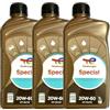 Charging Racer TotalEnergies Olio Motore Special 20W-60, API SG/CD, per Motori Benzina e Diesel, 3 Litri: 3 bottiglie da 1L