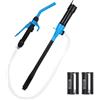 Generico Pompa Travaso Liquidi - Elettrica Portatile Aspirazione | Attrezzo Con Maniglia Per Benzina, Gasolio, Olio, Alimentazione A Batteria, 59 Cm - Per Barca, Auto, Camper, Generatore, Tagliaerba, Acquario,