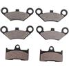 Yosoo 6 pastiglie freno anteriore e posteriore per CF Moto CF500 500 CF600 600 per cf moto 500 pezzi di ricambio cf moto 500 pastiglie freno cf moto 500 pezzi di ricambio cf