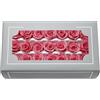 FORTTS Rosa conservata di grado A 2-3 cm, rose eterne naturali di alta qualità, rosa immortale dura da 3 a 5 anni, per regali per la mamma, San Valentino, compleanno, matrimonio, decorazione per casa, feste