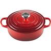 Le Creuset Tegame Risotto Evolution in Ghisa Vetrificata, 24 cm, 3.1 L, Ciliegia, 21179240602430