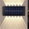 AntDau71® - Applique 12 led da Esterno, a Carica Solare, Impermeabile, per Veranda, per Giardino, per Vialetto, Alta luminosità, Batteria integrata - CW905