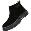 Generico scarpe neve uomo Stivali Uomo Invernali Caldo Impermeabili Stivaletti Elastico Comodi Ed Eleganti Invernali Scarpe Classic Chukka Boots Biker Neve scarponi da caccia