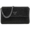 GUESS Zalina Mini Flap Clutch Black