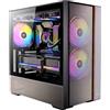 ANTEC Flux Rear ATX/Micro-ATX/ITX Midi Tower PC, Nero