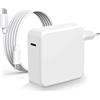 GZCYUXT Caricatore rapidi USB C 96W per MacBook Pro 16, 15, 14, 13 2024, 2023, 2022, 2021, M3 M2 M1 MacBook Air, adattatore di alimentazione USB-C per computer portatile, con cavo USB 2M