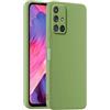 HULLIN Custodia per Telefono in Silicone Colorato, Adatta per Samsung Galaxy A71 4G (6.7) - Verde Matcha