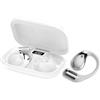 Conyat Cuffie Bluetooth 6.0 Open Ear, Microfono HD, 40 ore di autonomia, Display LED, IP7 impermeabili, Bianco