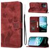 LSPCASA Custodia con Xiaomi Redmi 15C 4G 6.9 pollice Premium Pelle PU Flip Protettiva Cover Con Slot Per Schede e Funzione Supporto Custodia Cover Portafoglio con Xiaomi Redmi 15C 4G Rosso