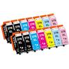 Clywenss Compatibili 378XL 378 XL Cartucce d'inchiostro Multipack per Epson Expression Photo XP-8500 XP-8505 XP-8600 XP-8605 XP-8606 XP-8700 XP8500 XP8505 XP8600 XP8605 XP8606 XP8700, 14-Pezzi