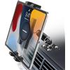 woleyi Supporto Tablet Auto con Base Trapano, Supporto Tablet Cruscotto per Veicolo Camion Camper Barca con Braccio Metallico Regolabile per iPad Mini, Air, Pro, Galaxy, Kindle, Fire, Telefono, 4-13