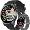 GedFong Smartwatch Uomo Donna, 1.43 HD Smartwatch con Chiamate Whatsapp, IP67 Impermeable, 107+ modalità Sportive, Monitoraggio del Sonno, Cardiaca per Android iOS