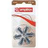 Amplifon 312 Zas Batterie per Apparecchio Acustico, 6 Pezzi