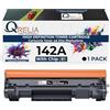 Qrelia Toner Compatibile per HP 142A W1420A Nero, Alta Resa 950 Pagine, per LaserJet M140w M110w M139w M109w MFP M142w M141w M111w M110a (NON compatibile con stampanti serie 'e' / HP+)