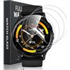 ZhuoFan 4 Pezzi Pellicola Protettiva per Garmin Venu 3,HD Trasparente TPU Film Alta Risoluzione Auto Guarigione Protettiva per Garmin Venu 3 Protezione Pellicola