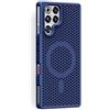 GIOPUEY Cover Magnetica per RedMagic 11 PRO， Compatibile con MagSafe， PC+TPU Finitura Antiurto Protettiva Cellulare Custodia - Navy Blue