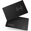 NELATEC Tracker per carte di credito - Wireless Ricaricabile Tracker per iPhone - Posizionamento in tempo reale, design sottile, compatibile con dispositivi Apple, ideale per borse e borse