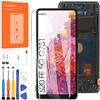 Arbilato Schermo di ricambio per Samsung Galaxy S20 FE/S20 FE 5G S20 2022 SM-G781B SM-G781U SM-G781V Display LCD Touch Digitizer assemblato di ricambio con strumenti (nero con cornice)