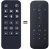 WKOLF Telecomando di ricambio per sistema di altoparlanti Bose Smart Soundbar 500/900, nessuna configurazione necessaria