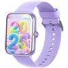 PTHTECHUS Smartwatch Bambini, Orologio Intelligente Fitness Sportivo SmartWatch per Bambini, 1.83' HD Touchscreen, Cronometro Notifiche Messaggi, Fitnesstracker per Ragazzi Ragazze Adolescenti (Viola)