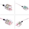 Generic Amplificatore Convertitore Audio per Auto da Alta a Bassa Frequenza, Design Compatto per Ingresso Subwoofer, Installazione Semplice per Lettore DVD CD VCD per Auto, Materiale Plastico, 5,5 *