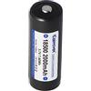 Keeppower 18500-2000 mAh, 3,6 V - 3,7 V, batteria agli ioni di litio protetta con testa dimensioni 53 x 18,5 mm