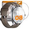 REY Pellicola salvaschermo per XIAOMI Watch 2 PRO - AMAZFIT Cheetah Round, Vetro temperato, di qualità Premium