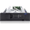 Icy Dock Box per HD esterno Icy Dock MB118VP-B contenitore di unità archiviazione Custodia Disco Rigido (HDD) Nero 3.5" [MB118VP-B]