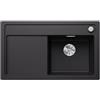 BLANCO ZENAR 45 S | Lavello in granito nero | Tipo di montaggio: montaggio superiore | bacino principale destro | per sottolavelli larghi 45 cm | grande bacino | superficie facile da pulire