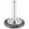 Bosch 1x Spazzola a disco PRO Metal Clean a filo ondulato per trapani avvitatori a rotazione e a percussione, codolo cilindrico (Ø 30 mm, Professional Accessorio Trapano)