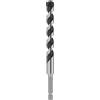 Bosch 1x Punta PRO HEX-5 | per Pietra dura, Calcestruzzo, Ø 12,00 mm, Professional Accessorio Trapano