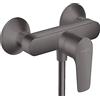 hansgrohe Talis E Miscelatore monocomando doccia esterno, cromo nero satinato, 71760340