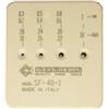ELCART Piastrina spellacavi per cavi 0.25-1mm / 30-18 AWG - Piergiacomi SF 40/1