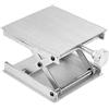 Generic Piattaforma di Sollevamento Laboratorio 90 * 90mm, Supporto Regolabile per Livello, Strumento di Misurazione del Pavimento, Lega di Alluminio, Supporto di Sollevamento