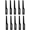 EBERTH 10x Lame per Seghetto Alternativo T18 (10 pezzi), lunghezza totale 95mm, ricambio lame seghetto alternativo per sega pneumatica EBERTH IW8-P38, lama con 18 denti, per acciaio alluminio plastica