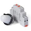 Tecnoswitch CR201DI Interruttore Crepuscolare Modulare 1 Din Sonda Externa
