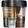 JOVIRA PINTURAS Pittura per Facciata Anti-Umido, Idrorepellente, Impermeabile e Anti-Cracking. (4 Litri, Verde Nord)
