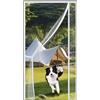 Jespeed Zanzariera in Fibra di Vetro Traspirante per Casa e Ufficio Bianco 70x240cm